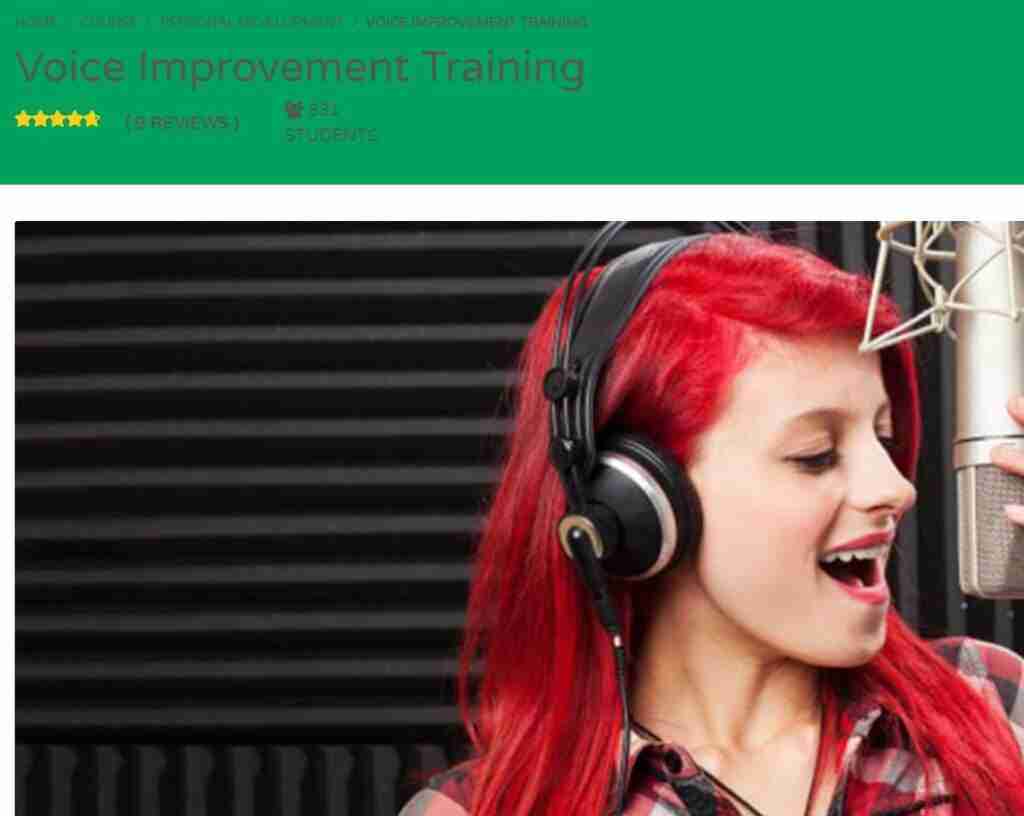 كورس Voice Improvement Training