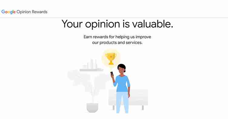 موقع Google Opinion Rewards لاستطلاعات الرأي المدفوعة