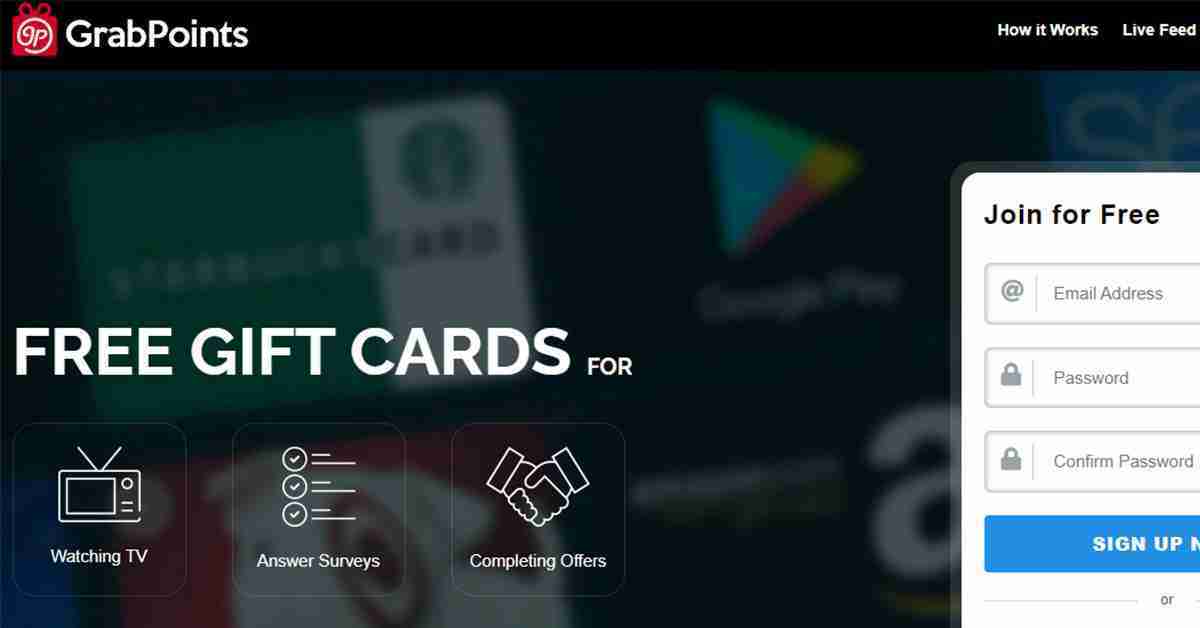 موقع GrabPoints لربح المال من مشاهدة الفيديوهات
