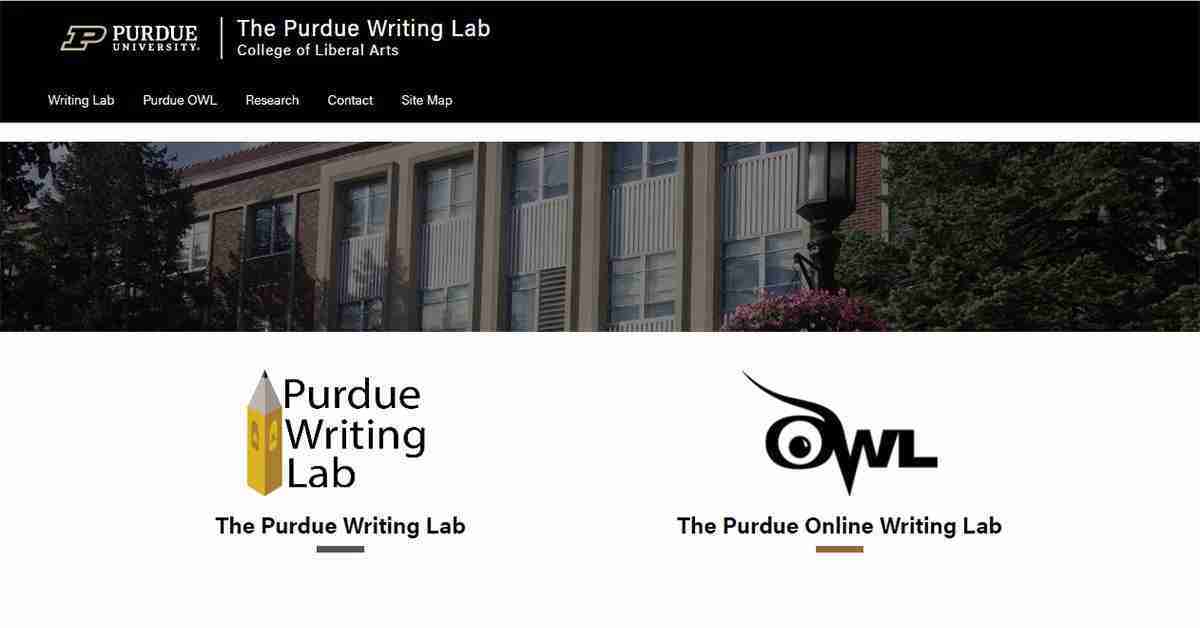 موقع The Purdue Writing Lab