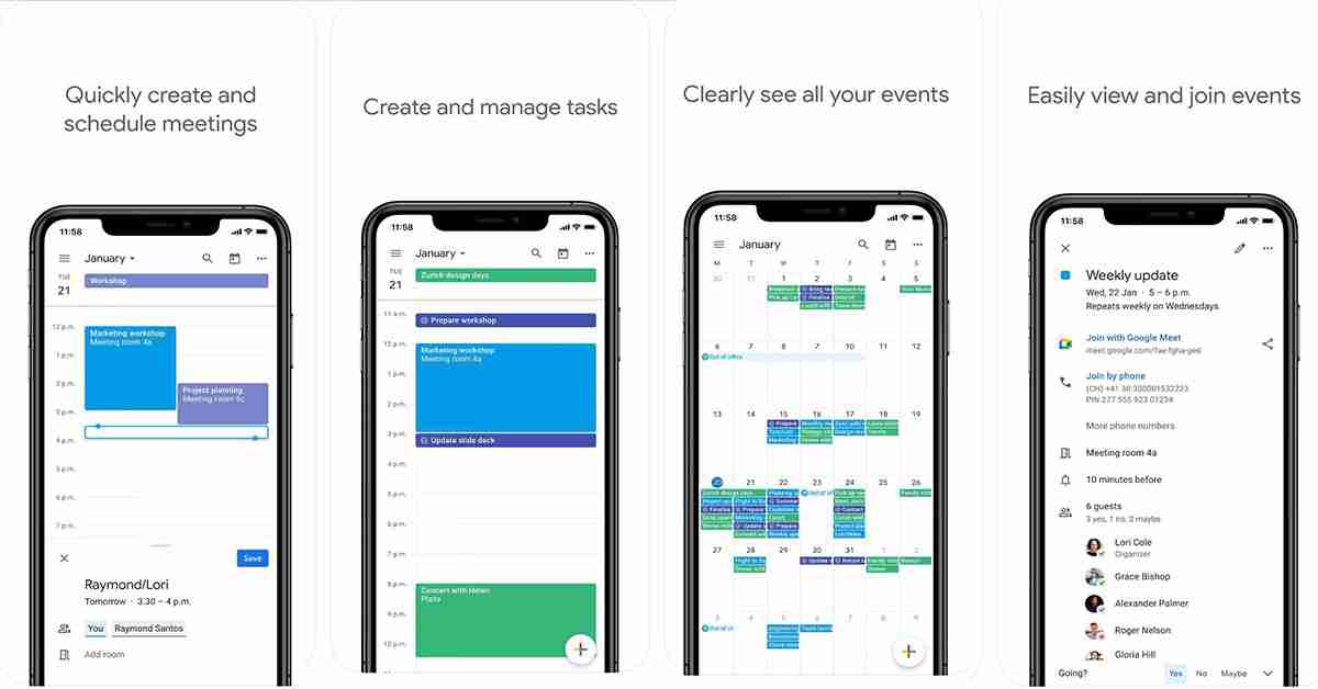 تطبيق Google Calendar لإنشاء جدول يومي لتنظيم الوقت